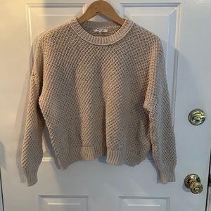 Madewell beige sweater